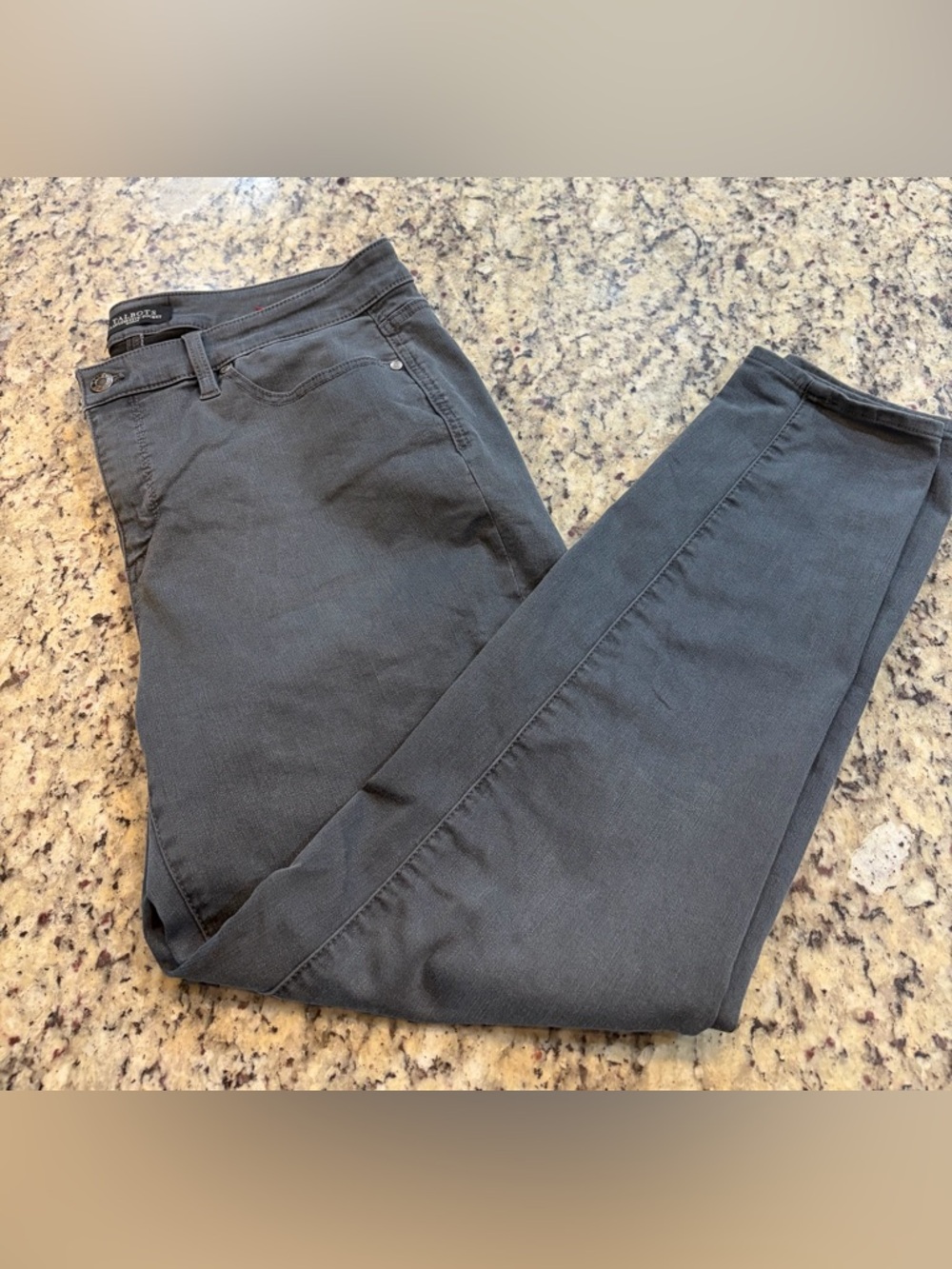 Talbots Charcoal Stretch Jeggings
